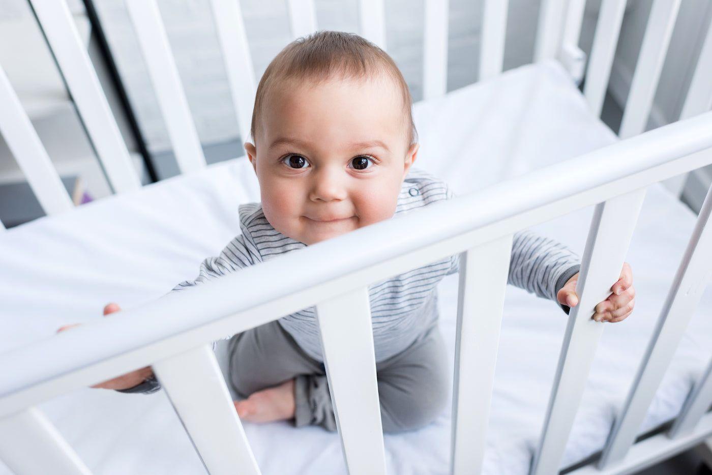 6-month-old baby going through a sleep regression