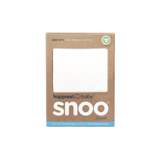 Sábana ajustable para cuna de algodón orgánico 100 % SNOO Sheet